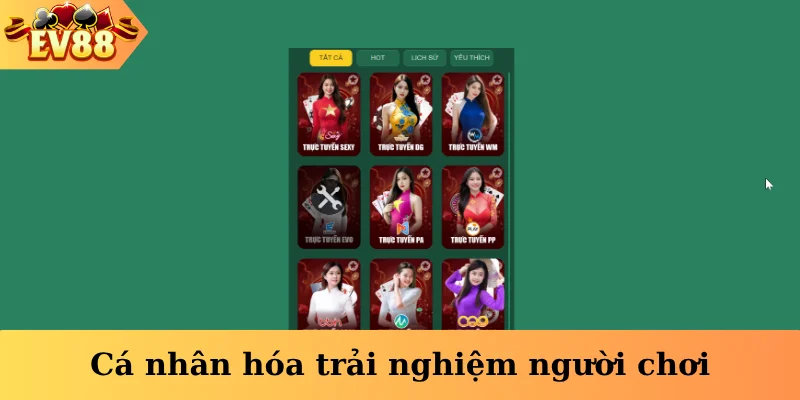 Cá nhân hóa trải nghiệm người chơi