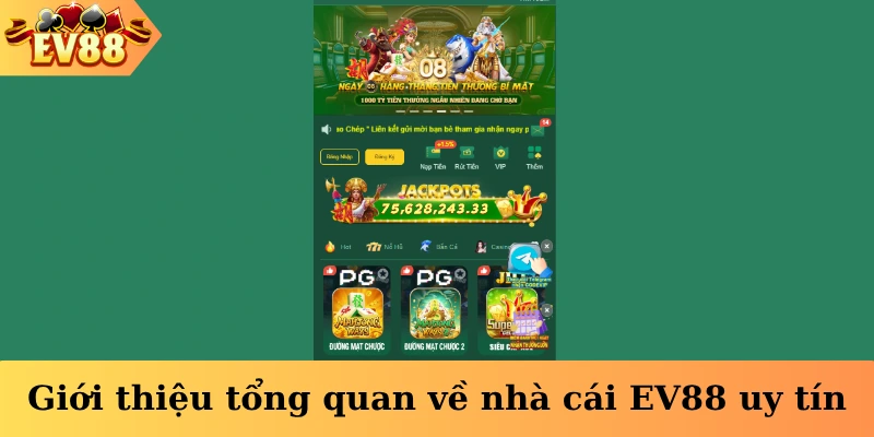 Giới thiệu tổng quan về nhà cái EV88 uy tín